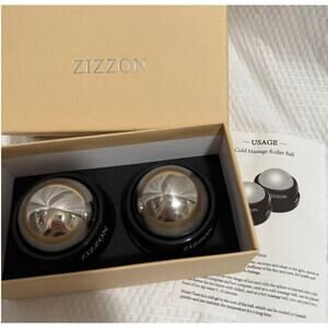 Cold Massage Roller Balls - Set of 2 - Zizzon - New in Box